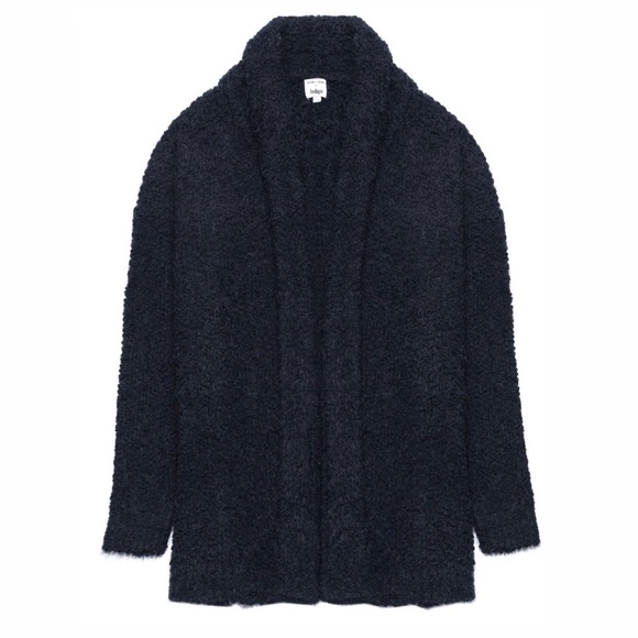 John + Jenn Sweaters - Dark Blue John + Jenn Plush Oversized Cardigan